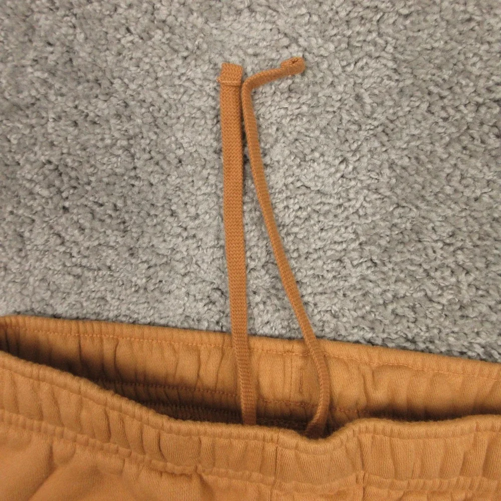 Nike Sweatpants Mens Small Tan Sportswear Club Fleece Comfort Casual Logo Jogger